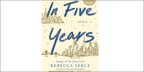 In Five Years by Rebecca Serle - Book Review | Dimple Times