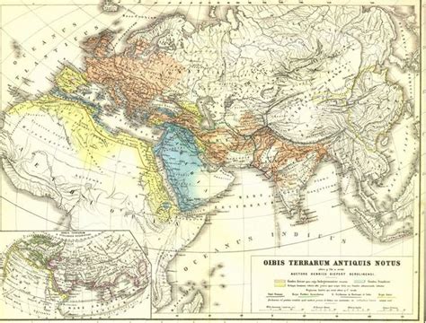 A Timeline of Events in the Ancient Eras | Ancient maps, Historical, Map