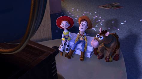 Woody, Jessie, and Bullseye from Toy Story, movies, Toy Story, Pixar ...