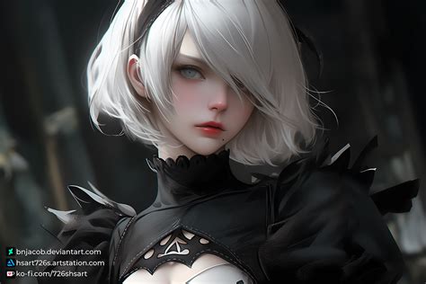 (Fan art) 2B - NieR Automata by BNJacob on DeviantArt