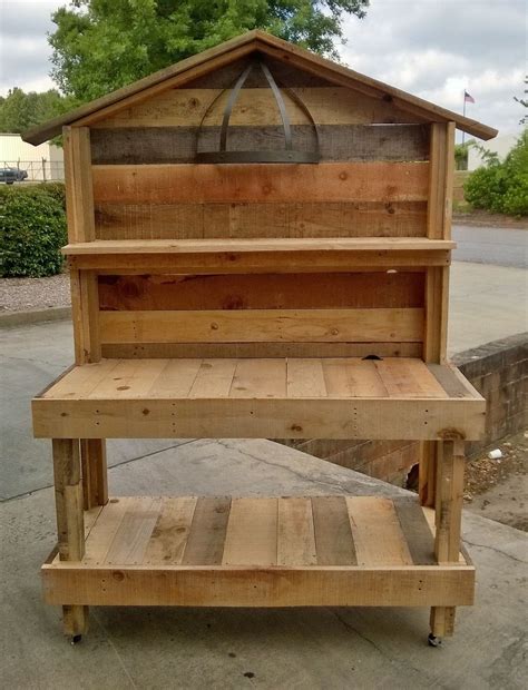 Pallet Potting Bench Pallet Garden Benches Potting Tables Diy Bench