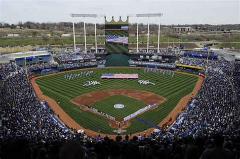 Kauffman Stadium Seating Chart - Row & Seat Numbers