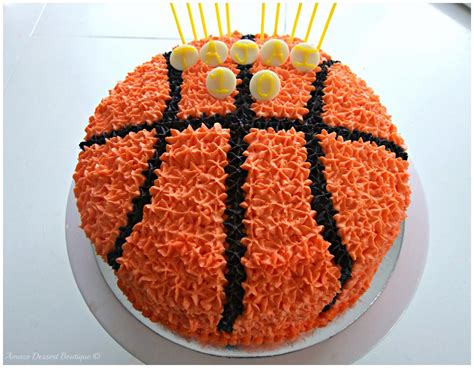 Amaze Dessert Boutique: Basketball Cake