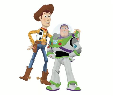 Toy story 1 buzz and woody render by 64mario1996 on DeviantArt