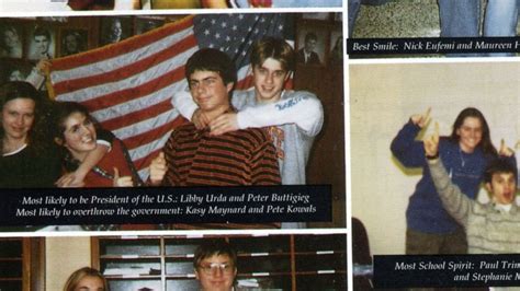 Pete's high school yearbook photo with the class of 2000 : r/Pete_Buttigieg