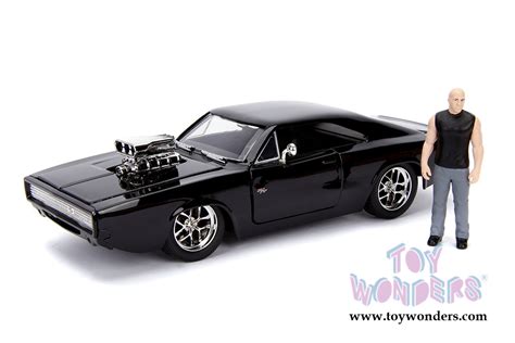 Jada Toys Fast & Furious - 1970 Dom's Dodge Charger R/T with Doms Die ...