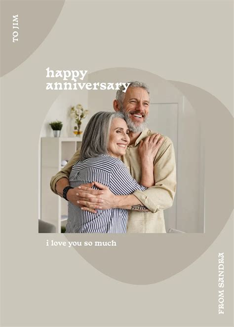 Customizable, Free, Online Anniversary Card Templates | Make Free ...