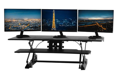 TechOrbits Height Adjustable Stand Up Desk - 47" Standing Desk ...