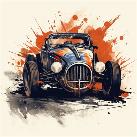 Classic Wheels: Vintage Race Car Shirts