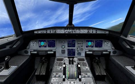 Default Airbus A321 Realistic Cockpit Textures - Flight Simulator Addon ...