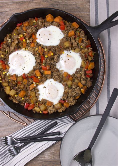 Sweet Potato and Turkey Sausage Hash | Salt and Serenity