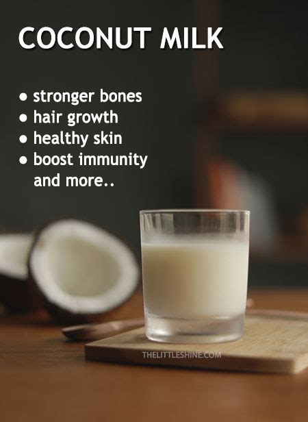 COCONUT MILK - RECIPE, BENEFITS AND USES for healthy skin and hair ...