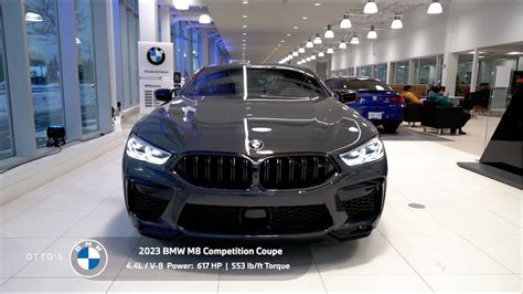 The All New 2023 Bmw M8 Competition Coupe Dravit Grey Youtube