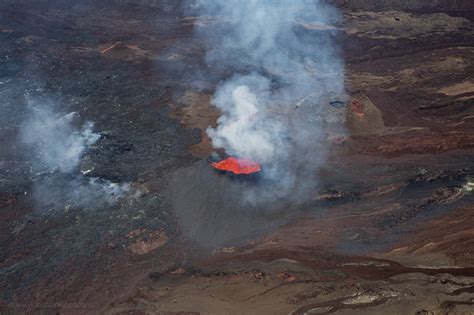 There's a Volcano on Reunion Island and it's super active