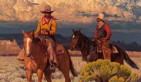 Artist diversifying Western art with Black cowboy painting donated to ...