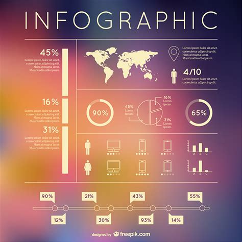 40 Free Infographic Templates to Download - Hongkiat