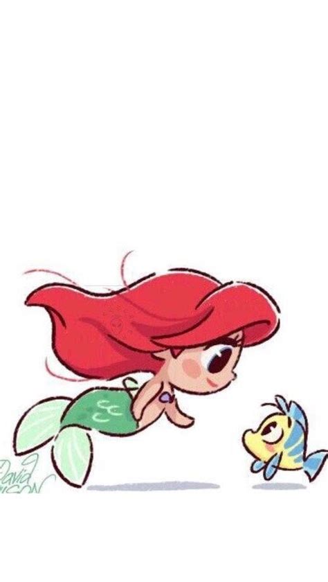 Pin By Ing On Arte Kawaii Disney Chibi Disney Ariel Cartoon