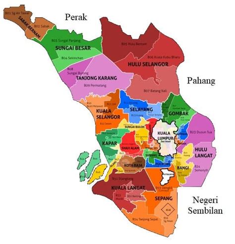 High Resolution Selangor Map - Jacey-has-Roman