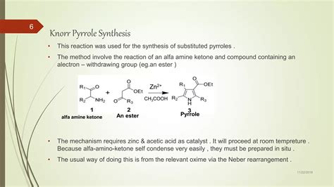 Reactions of heterocyclic chemistry | PPT