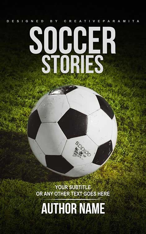 Soccer stories Premade book cover