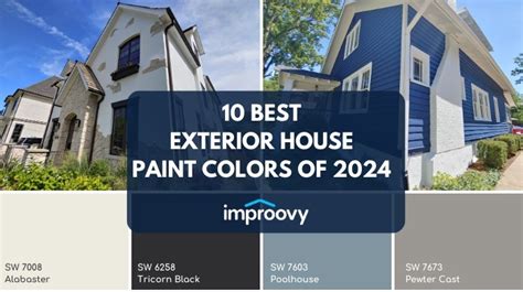 Exterior Paint Colors For 2024 - Elfie Helaina