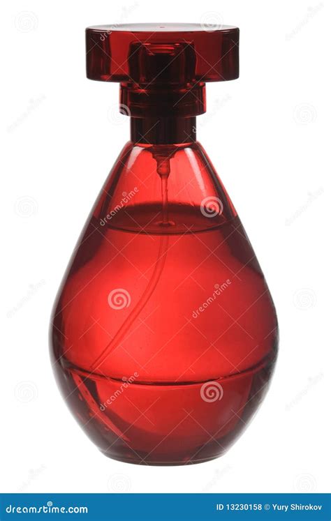 Red Perfume Bottle Royalty Free Stock Photos - Image: 13230158