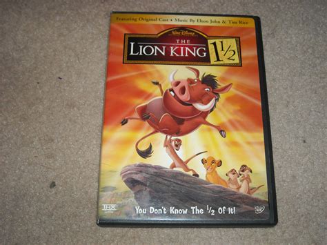 The Lion King 1 1/2 DVD by NinjaAssassin415 on DeviantArt