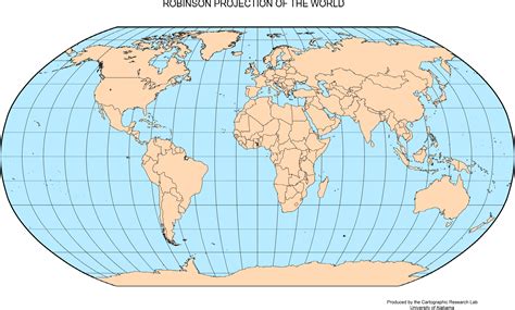 Mercator Projection Vs Robinson Projection