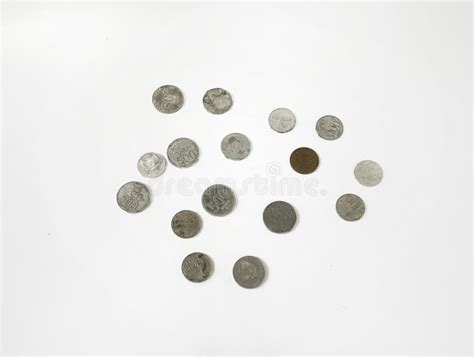 Indonesian Currency in the Form of Coins Stock Photo - Image of banking ...