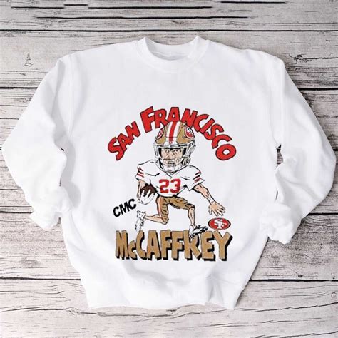 Christian McCaffrey San Francisco 49ers Homage Caricature Player T ...