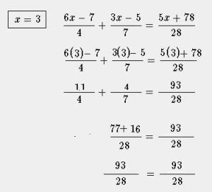 Ejemplos de ecuaciones lineales resueltas | Matemáticas modernas