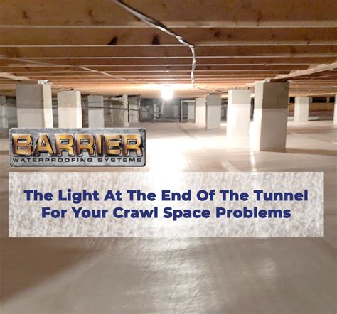 Crawl Space Lighting Solutions | Barrier Waterproofing Systems