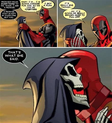 The Deadpool-Thanos-Death Connection: Marvel’s Weirdest Love Triangle ...