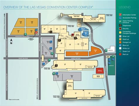 Las Vegas convention center map - Map of Las Vegas convention center ...