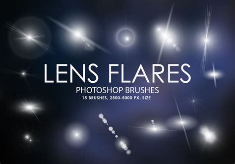 Free Lens Flares Photoshop Brushes - Light Photoshop Brushes ...