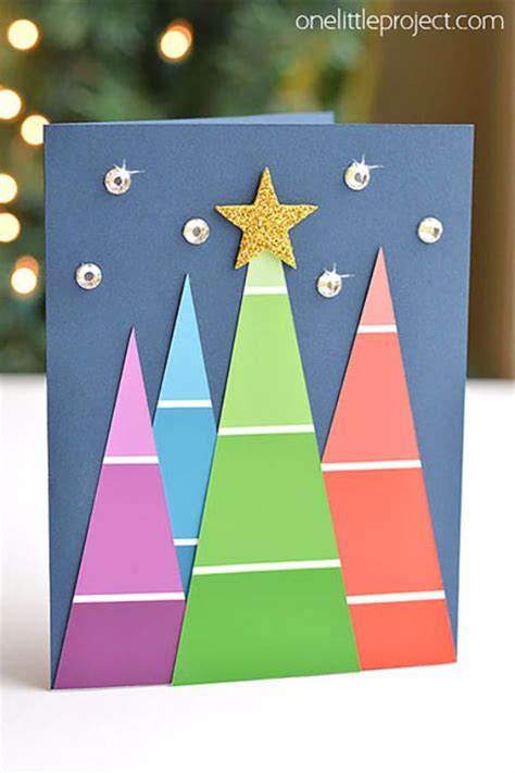 DIY Christmas Cards Quick And Easy To Make - family holiday.net/guide ...