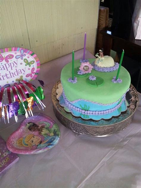 Tiana (Princess and the Frog) cake by Shay's Custom Cakes | Frog cakes ...