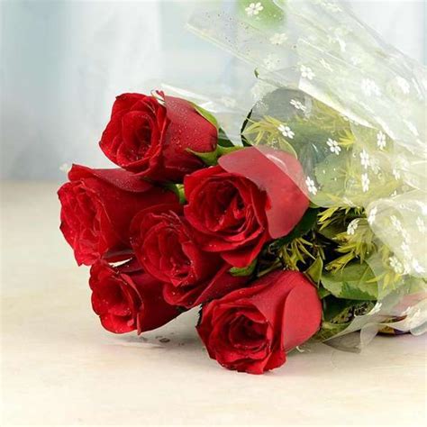 Simple Red Rose Bouquet