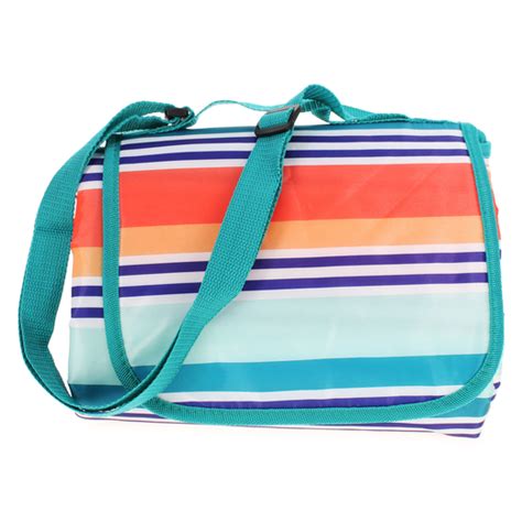 water-resistant foldable picnic blanket 4ft x 4.75ft | let go & have fun