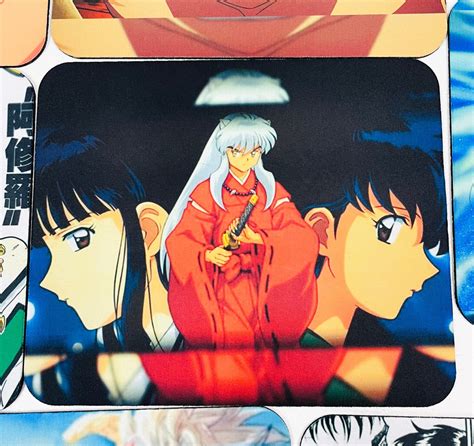 Mousepad Anime Inuyasha Love Triangle for Office Game Room - Etsy