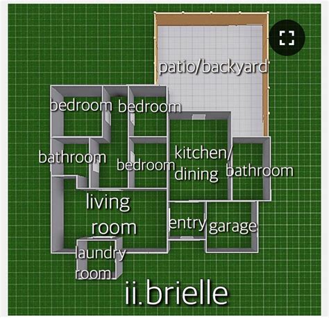 Roblox Bloxburg House Floor Plans Floorplansclick