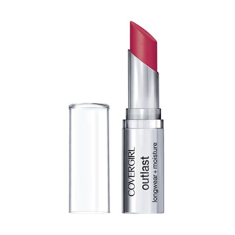 CoverGirl Outlast Longwear Lipstick, Pink Shock, 0.13 Ounce - Walmart ...