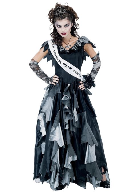 Scary Prom Queen Zombie Costume - Womens Scary Costumes