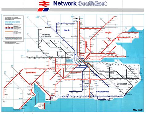 South East Train Map – Map Of The World