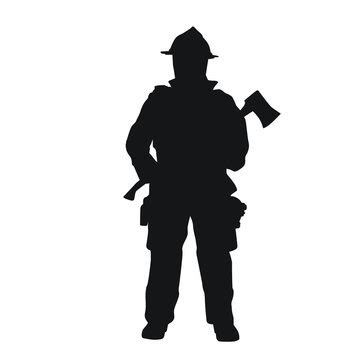 Fireman Silhouette Use These Free Images For Your - Infoupdate.org