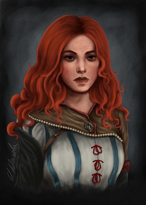 Triss Merigold by Ichuarraquax on DeviantArt