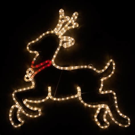 LED Reindeer, Warm White Lights