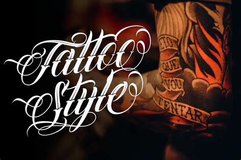 Chicano Font Tattoo style - Fonts Download