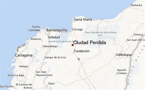 Ciudad Perdida Weather Forecast