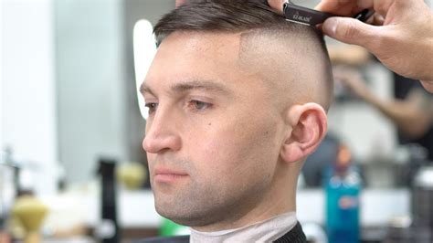 High Fade Haircut Military